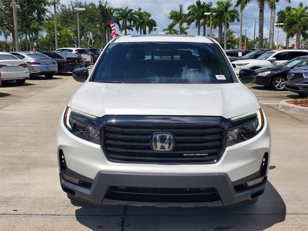 Used 2022 Honda Ridgeline Black Edition with VIN 5FPYK3F83NB027382 for sale in Pembroke Pines, FL