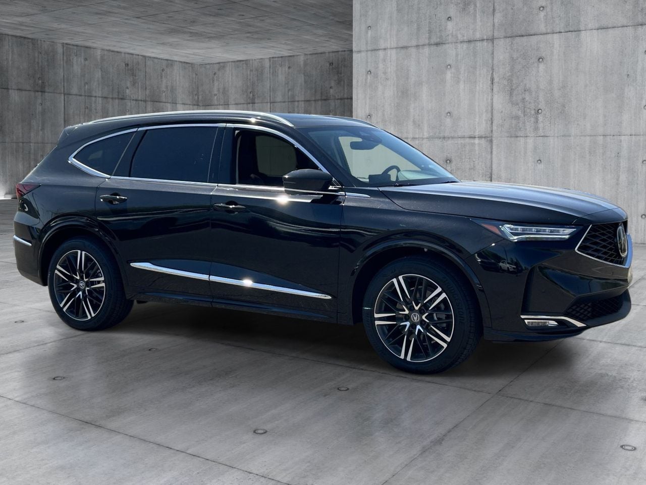New 2026 Majestic Black Pearl Acura SH-AWD Advance Package image 7