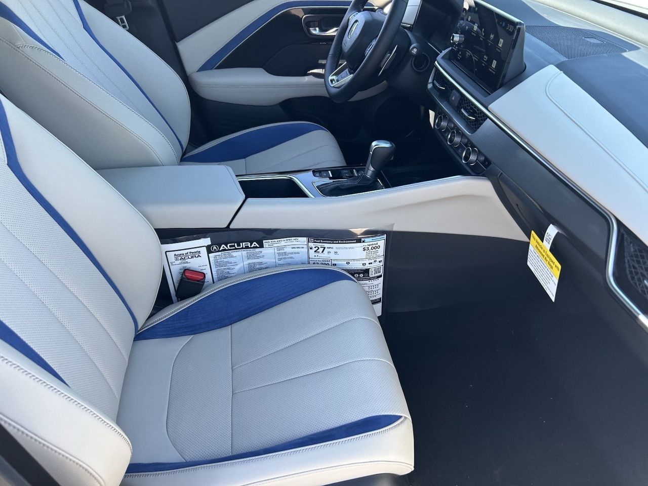 New 2026 Platinum White Pearl Acura A-Spec Advance Package image 13