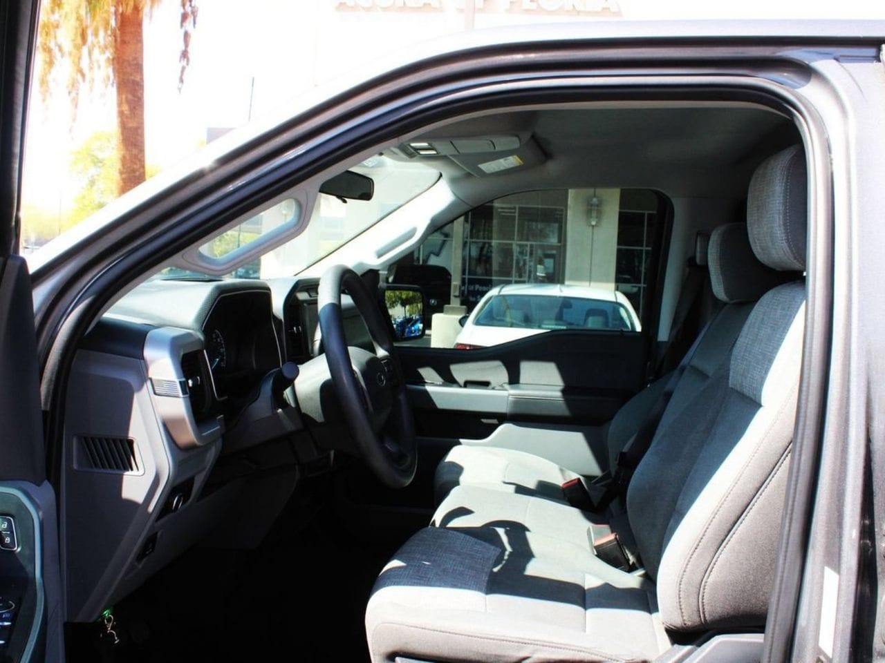 Used 2023 Carbonized Gray Metallic Ford XLT image 11