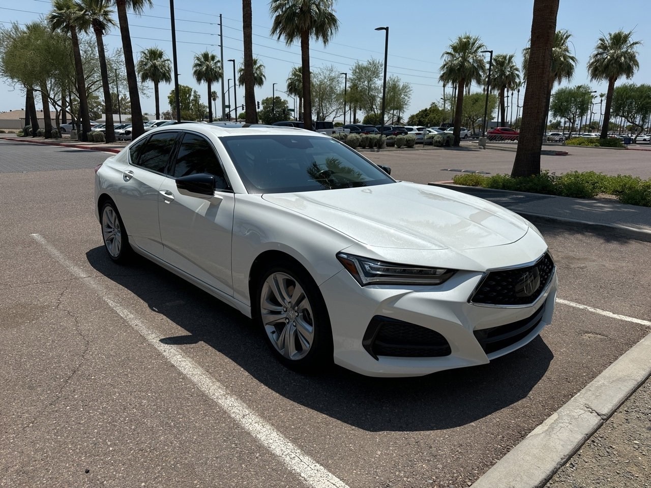 Used 2021 Acura TLX Technology Package with VIN 19UUB6F45MA002031 for sale in Peoria, AZ