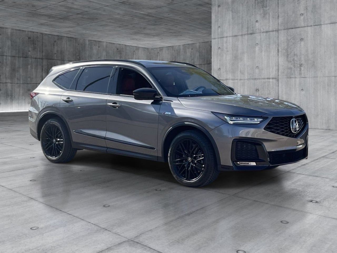 New 2026 Liquid Carbon Metallic Acura SH-AWD A-Spec Advance Package image 8