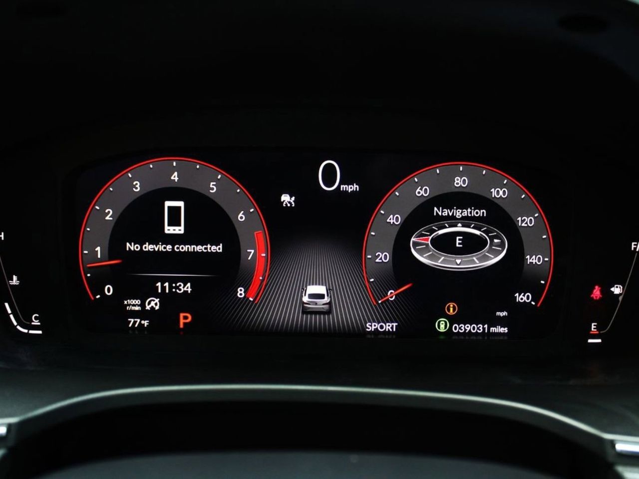 Used 2024 Majestic Black Pearl Acura A-Spec Tech Package image 16