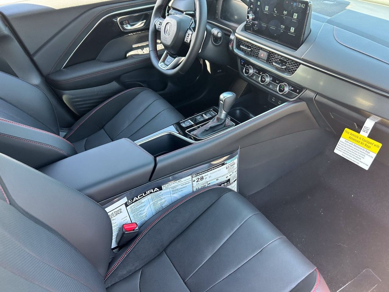 New 2026 Milano Red Acura A-Spec Advance Package image 13