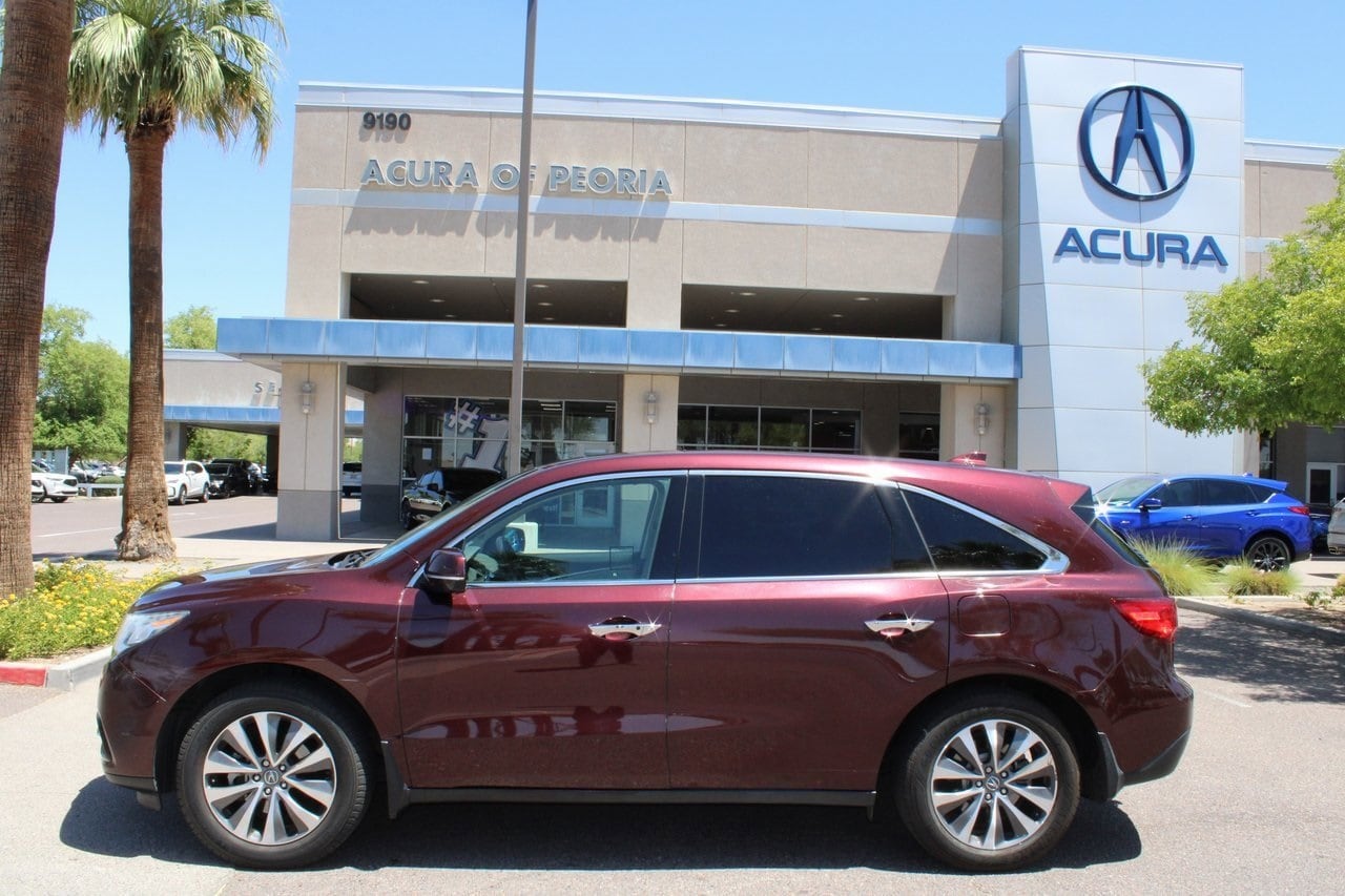 Used 2016 Acura MDX Technology Package with VIN 5FRYD4H42GB054612 for sale in Peoria, AZ
