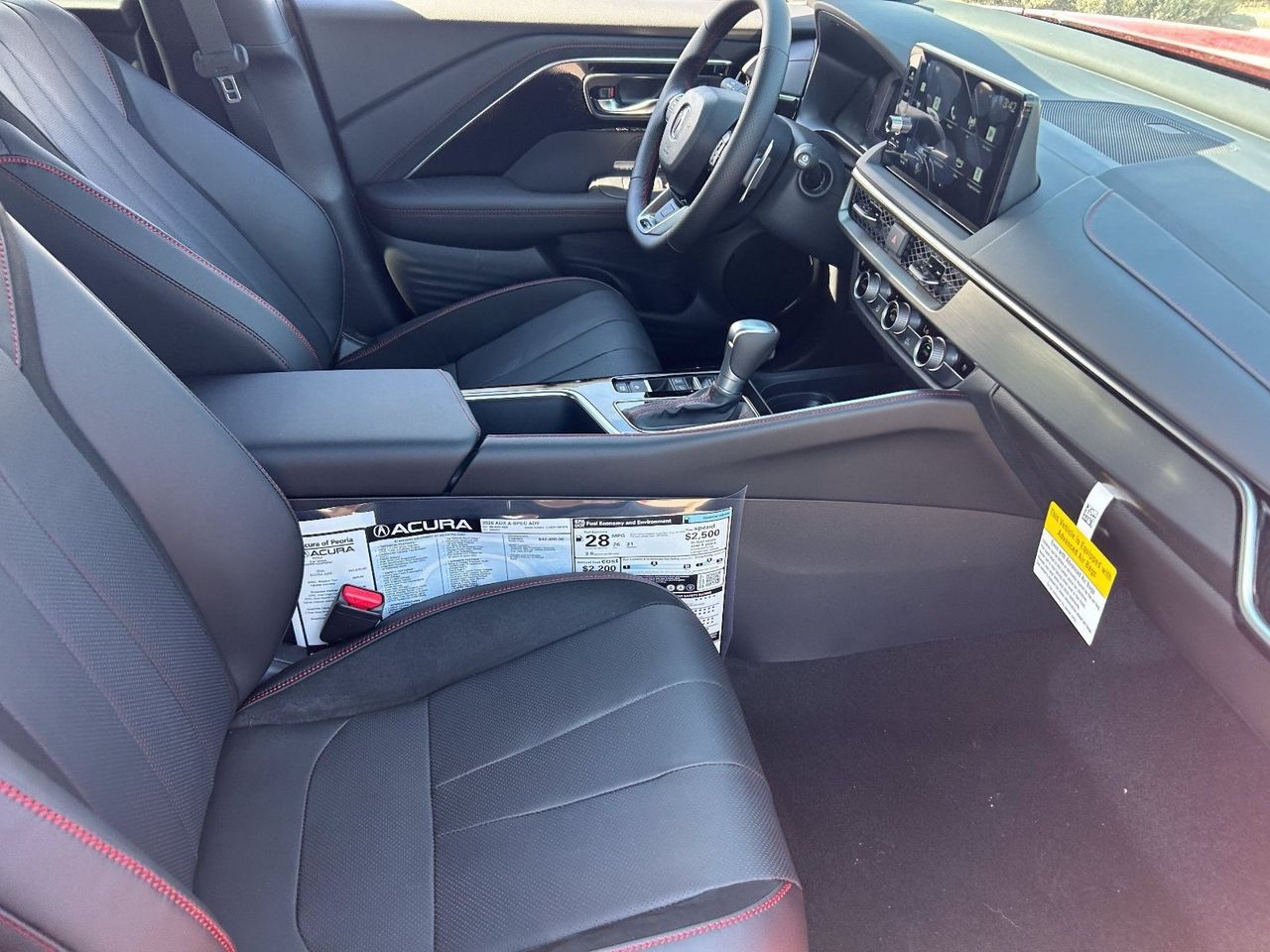 New 2026 Milano Red Acura A-Spec Advance Package image 12