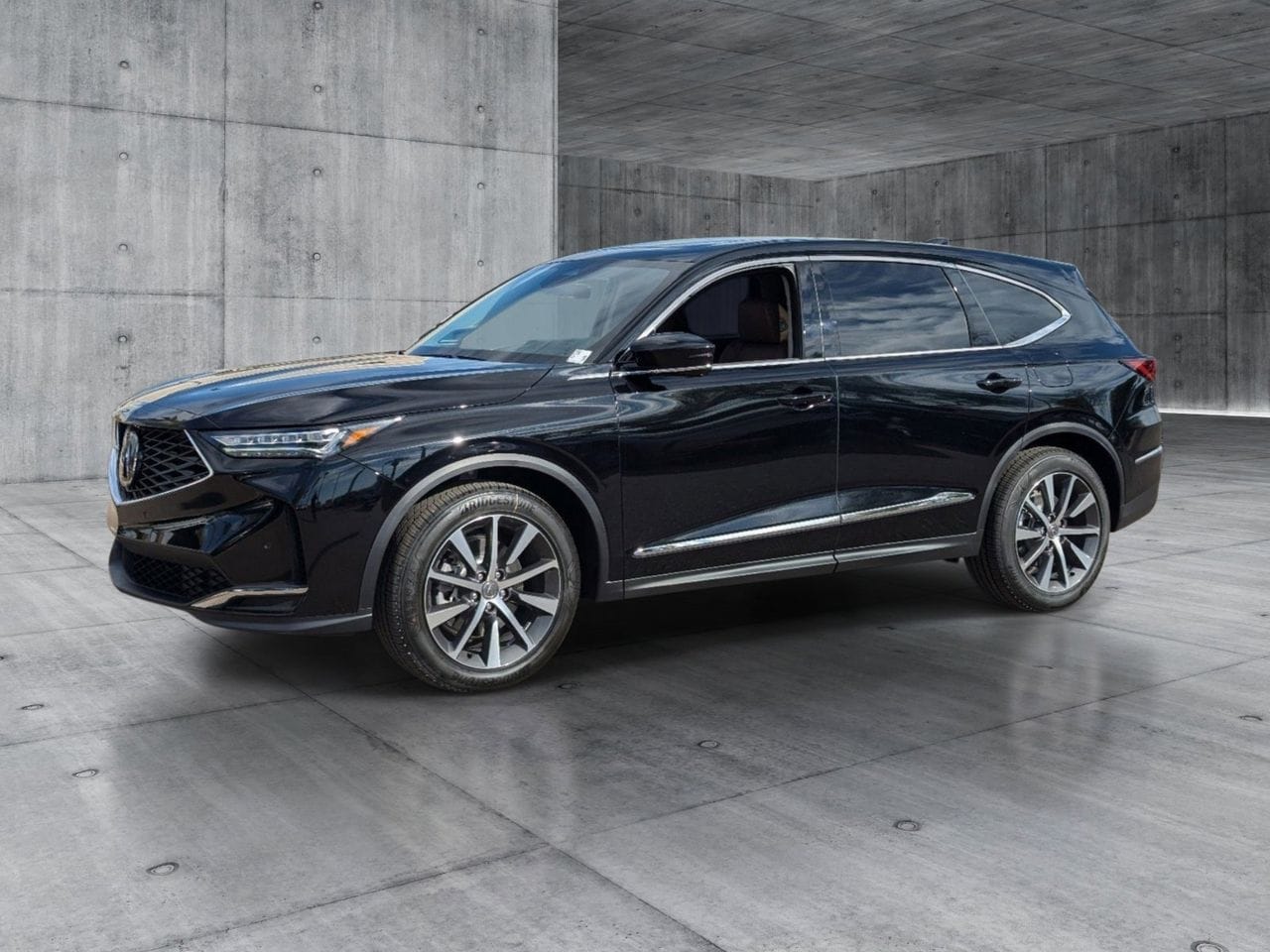 New 2026 Majestic Black Pearl Acura FWD Technology Package image 2