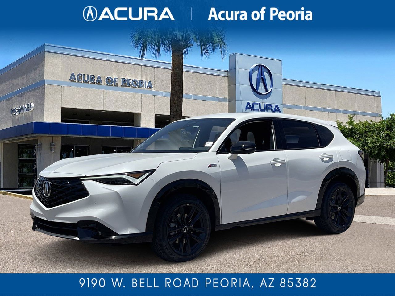 Platinum White Pearl 2026 Acura ADX SUV / Crossover All-Wheel Drive Continuously Variable Transmission