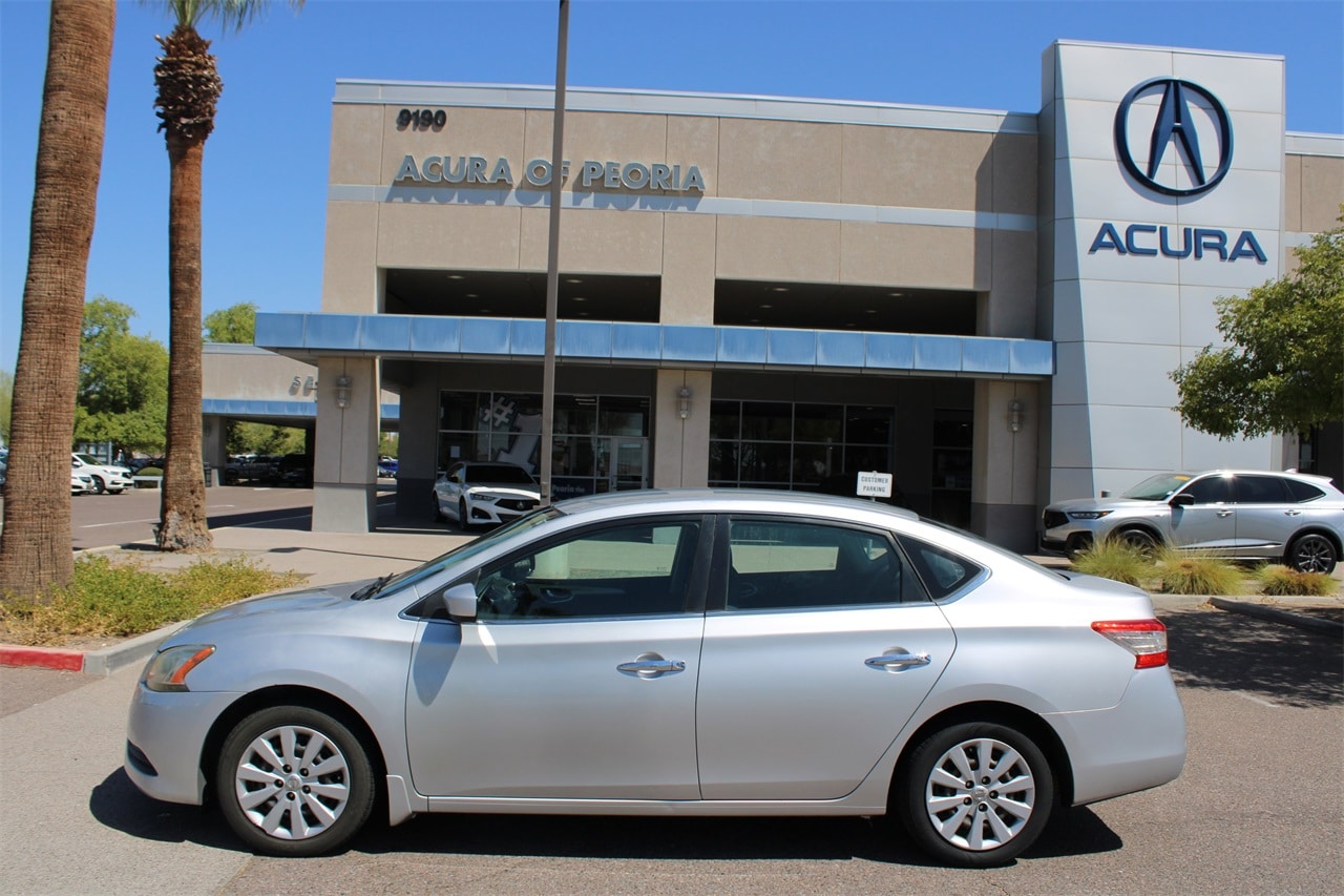 Used 2014 Nissan Sentra SV with VIN 3N1AB7AP5EY217286 for sale in Peoria, AZ
