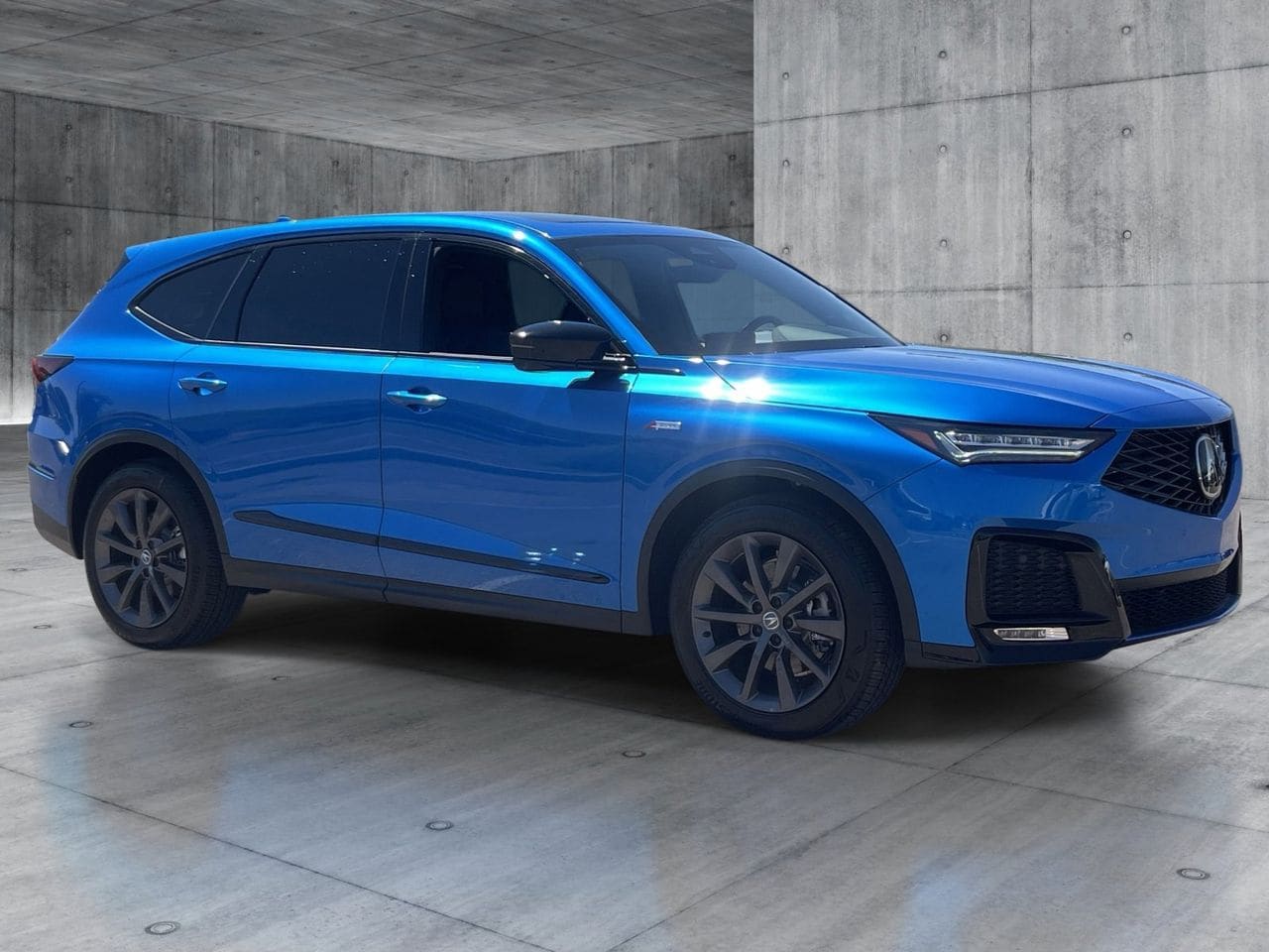 New 2026 Double Apex Blue Pearl Acura SH-AWD A-Spec Package image 8