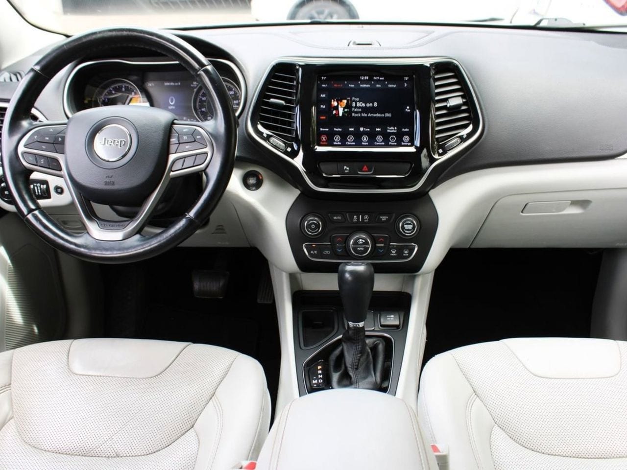 Used 2020 Bright White Clearcoat Jeep Limited image 33