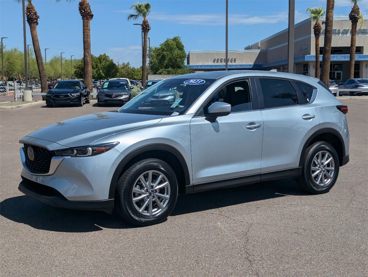 Used 2023 Mazda CX-5 S Preferred package with VIN JM3KFBCM1P0138438 for sale in Peoria, AZ