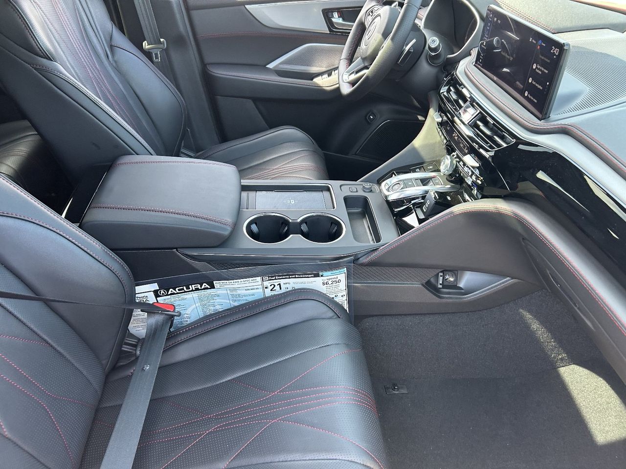 New 2026 Performance Red Pearl Acura SH-AWD A-Spec Advance Package image 13