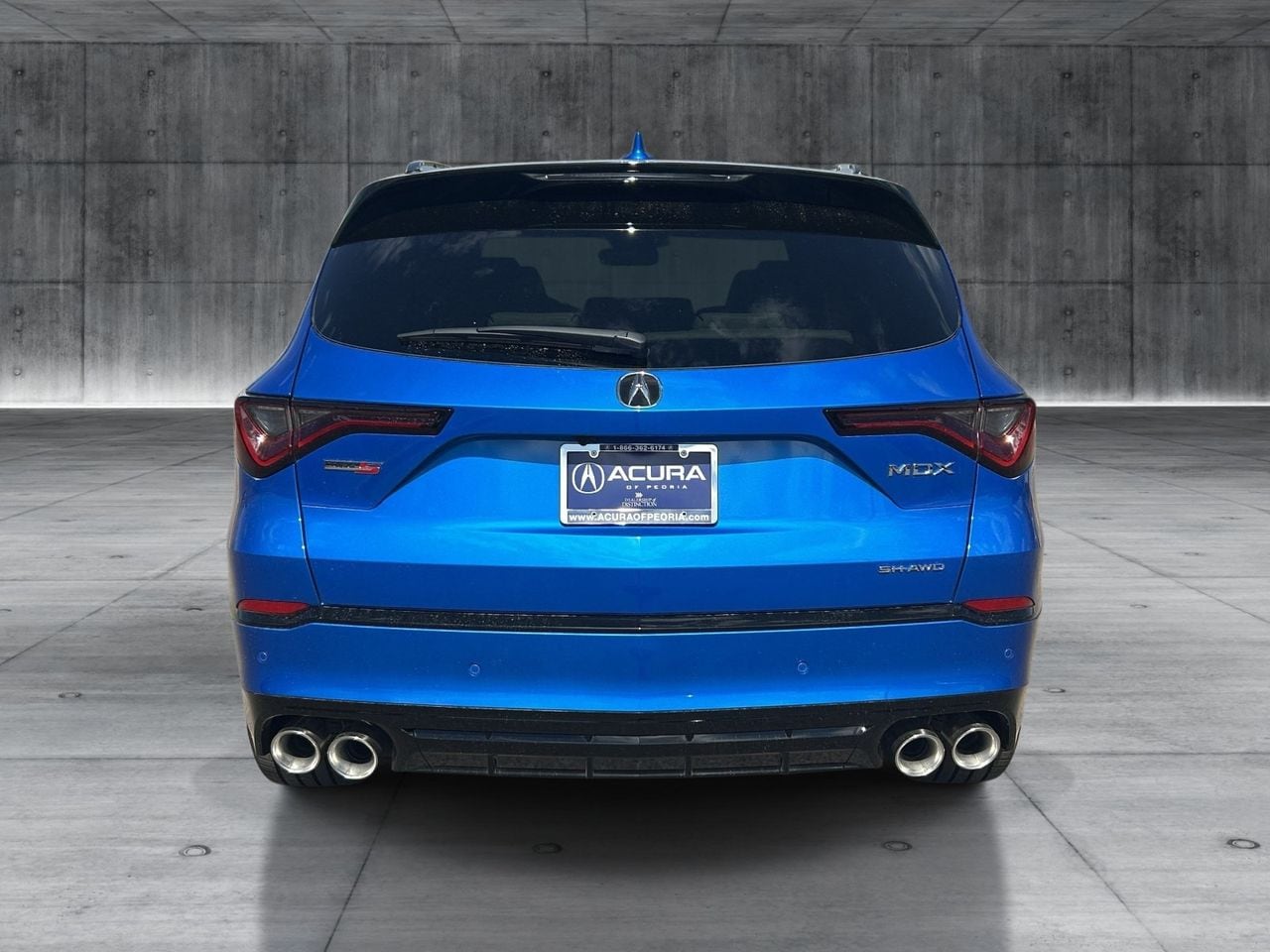 New 2026 Double Apex Blue Pearl Acura SH-AWD Type S w/Advance Package image 4