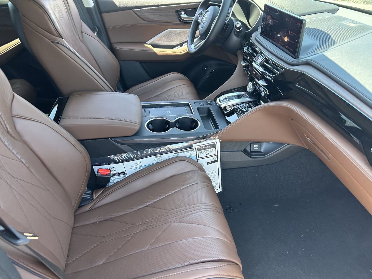 New 2026 Majestic Black Pearl Acura SH-AWD Advance Package image 13
