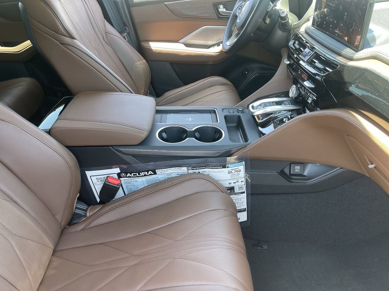 New 2026 Liquid Carbon Metallic Acura SH-AWD Advance Package image 14