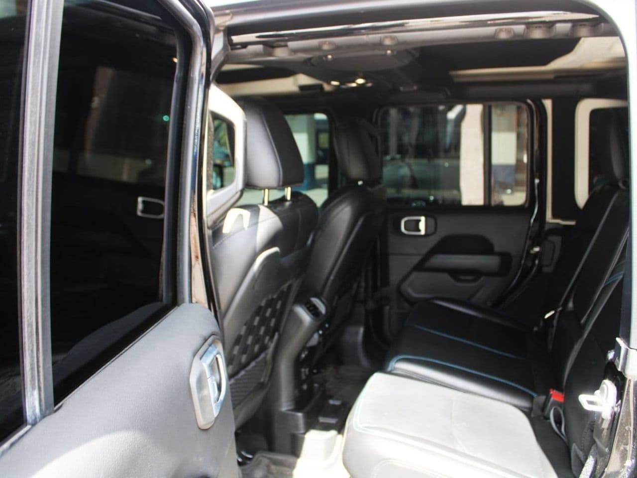Used 2021 Black Clearcoat Jeep Unlimited Rubicon 4xe image 11