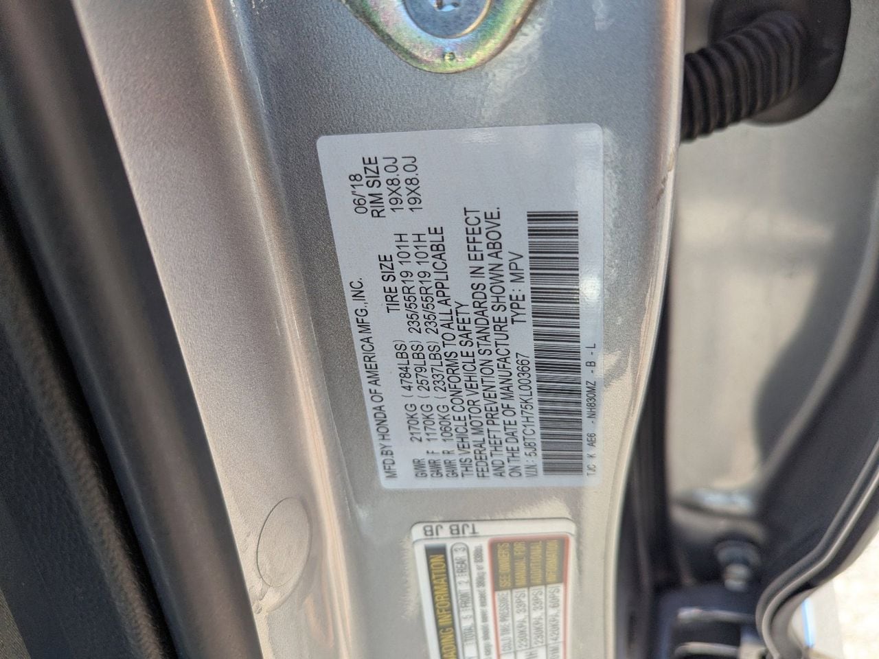 Used 2019 Lunar Silver Metallic Acura Advance Package image 34