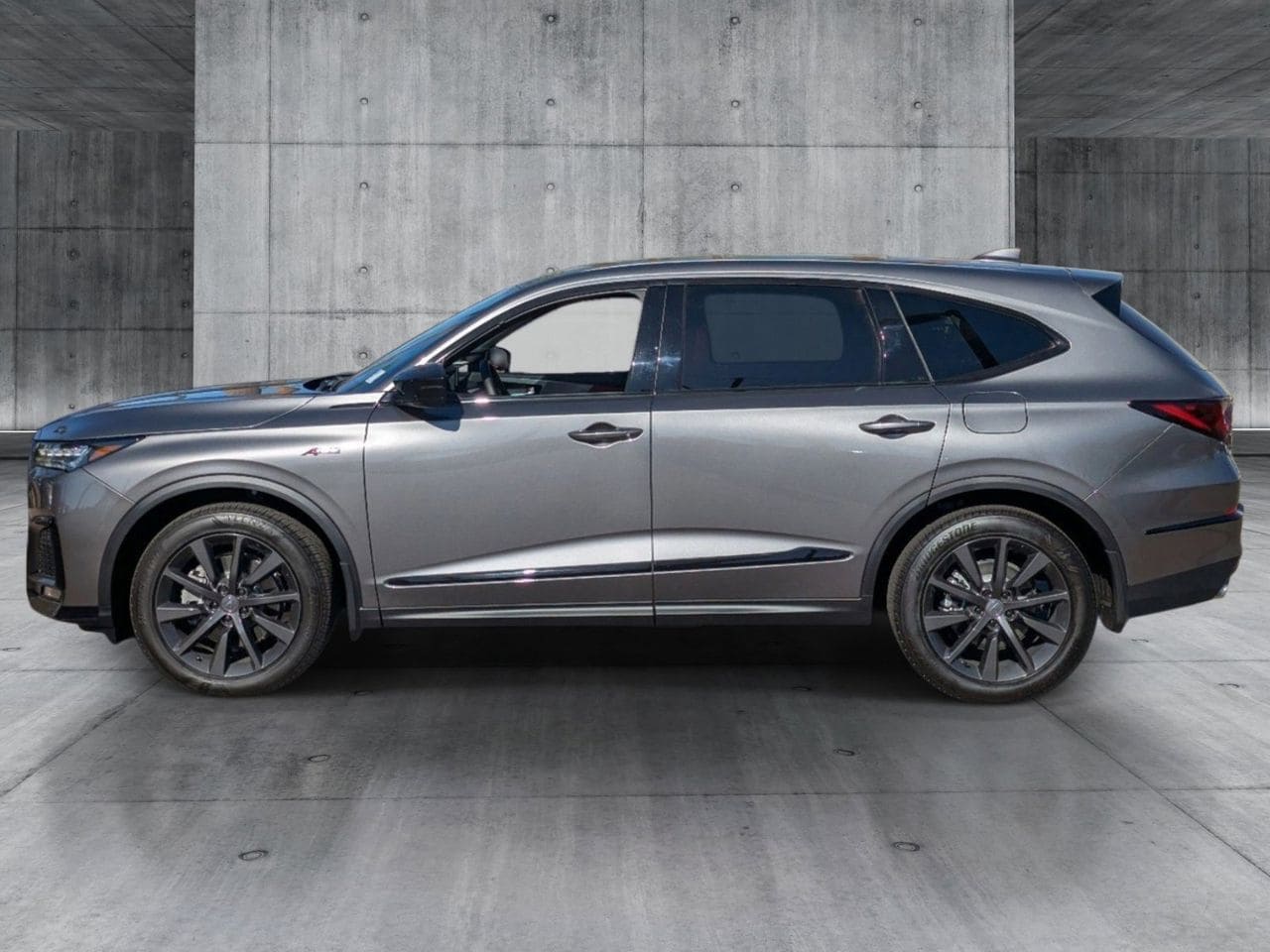 New 2026 Liquid Carbon Metallic Acura SH-AWD A-Spec Package image 3