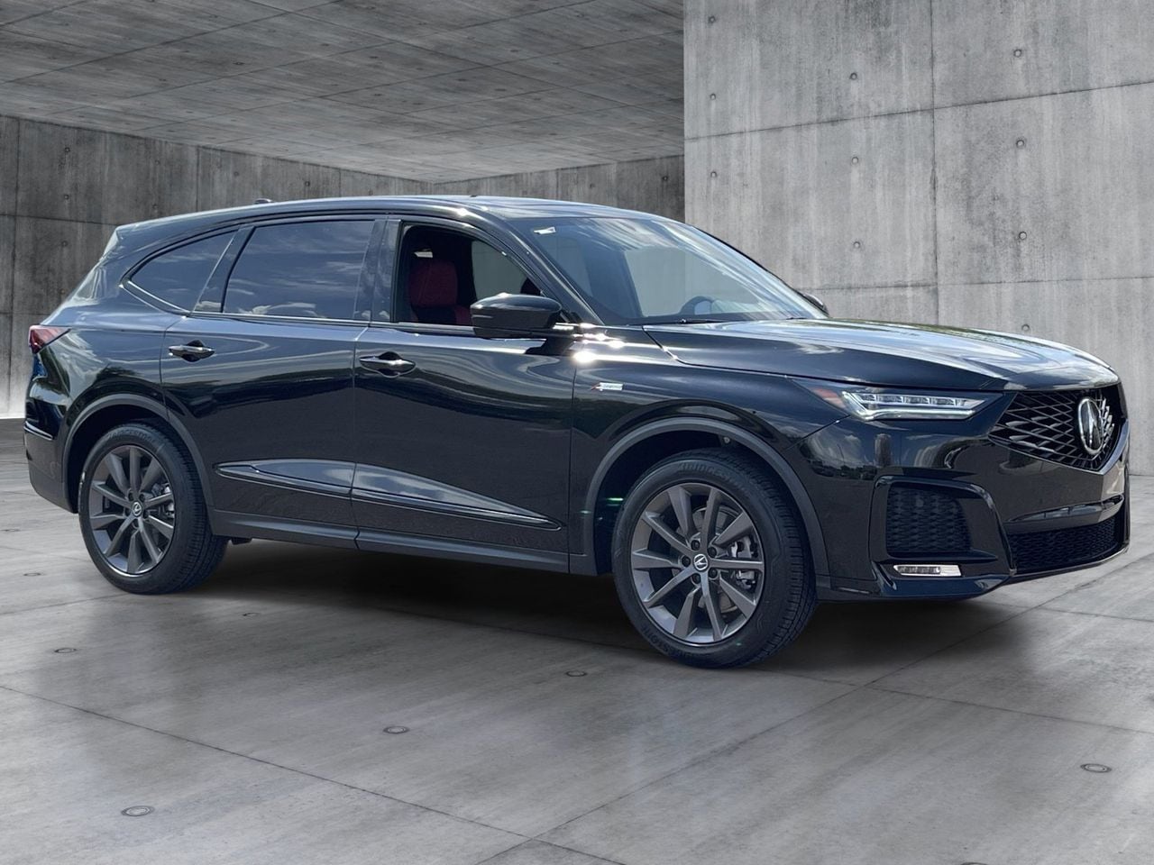 New 2026 Majestic Black Pearl Acura SH-AWD A-Spec Package image 8