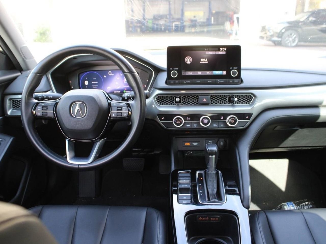 Used 2024 Liquid Carbon Metallic Acura Premium image 10