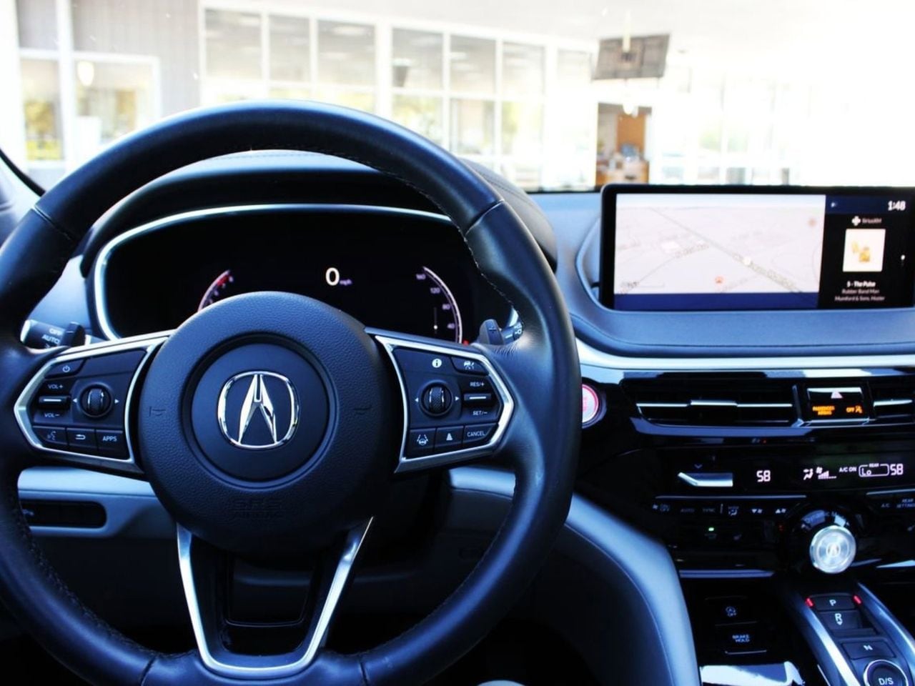 Used 2023 Lunar Silver Metallic Acura Technology image 37