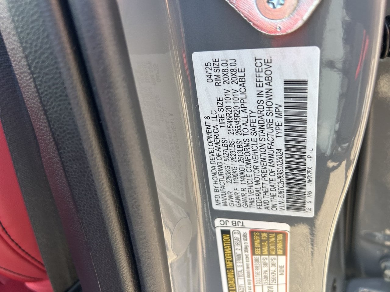 Certified Used 2025 Urban Gray Pearl Acura A-Spec Advance Package SH-AWD image 35