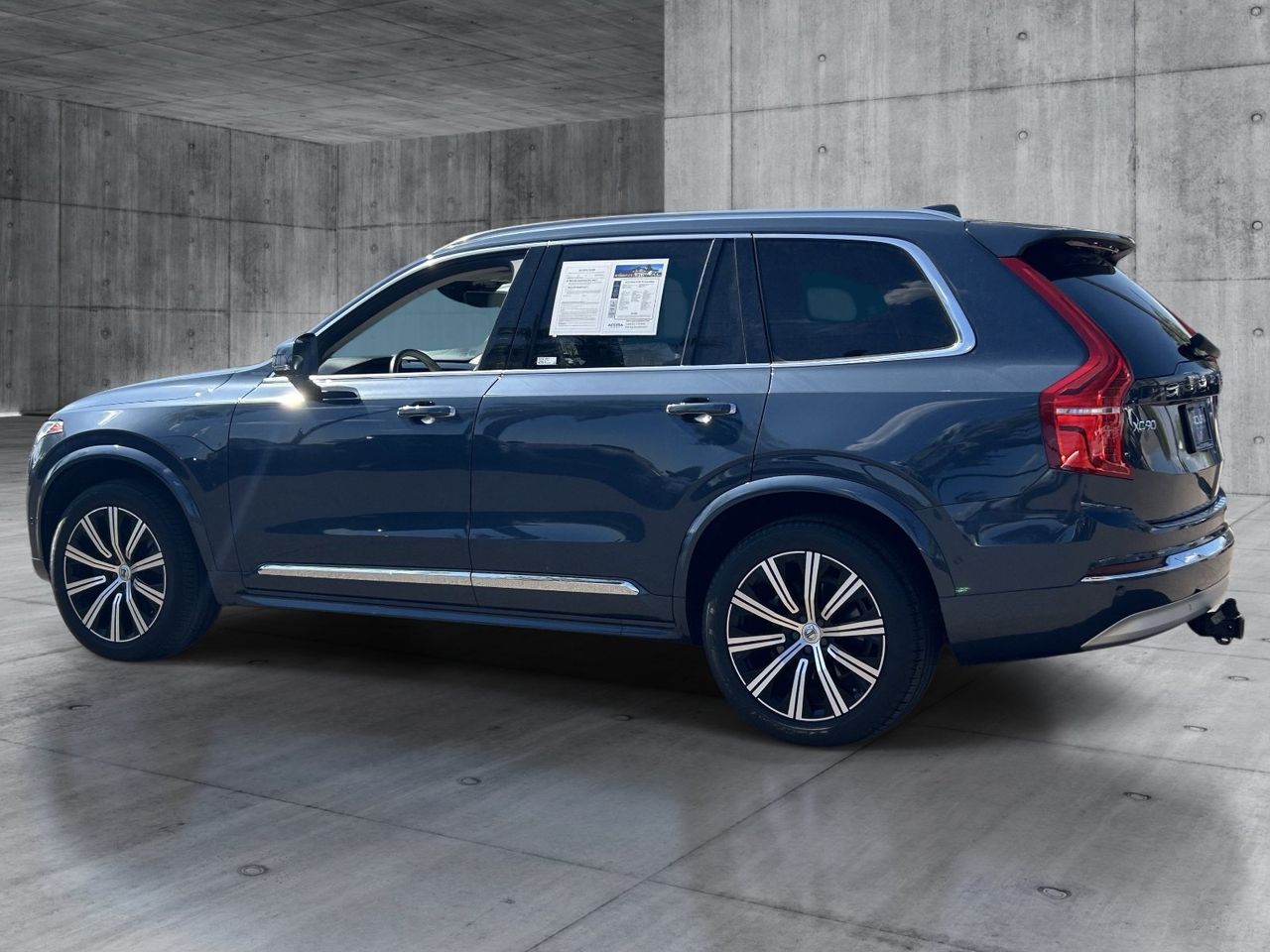 Used 2022 Denim Blue Metallic Volvo T6 Inscription image 3