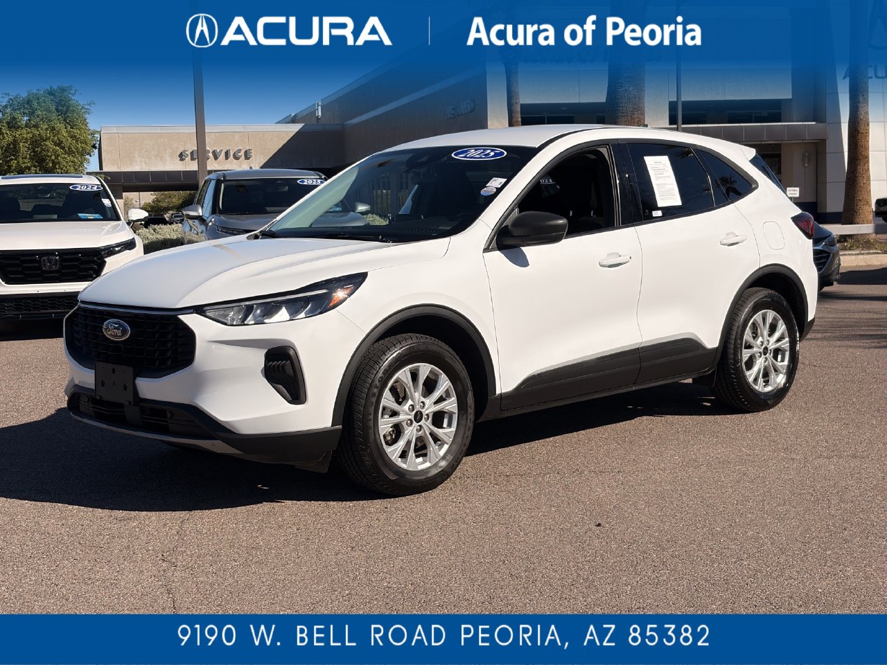 Oxford White 2025 Ford Escape SUV / Crossover All-Wheel Drive 8-Speed Automatic