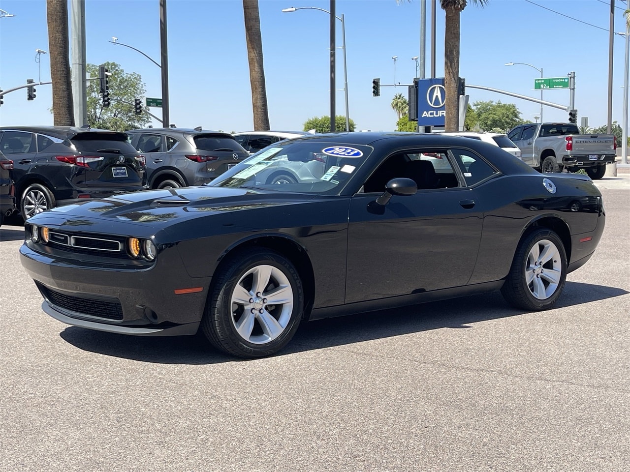 Used 2023 Dodge Challenger SXT with VIN 2C3CDZAG8PH526081 for sale in Peoria, AZ