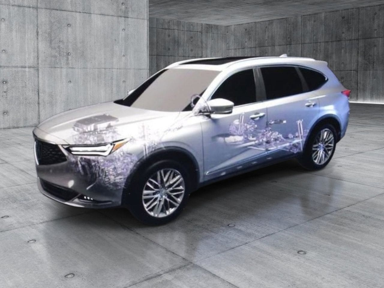 Certified Used 2023 Liquid Carbon Metallic Acura Technology image 26