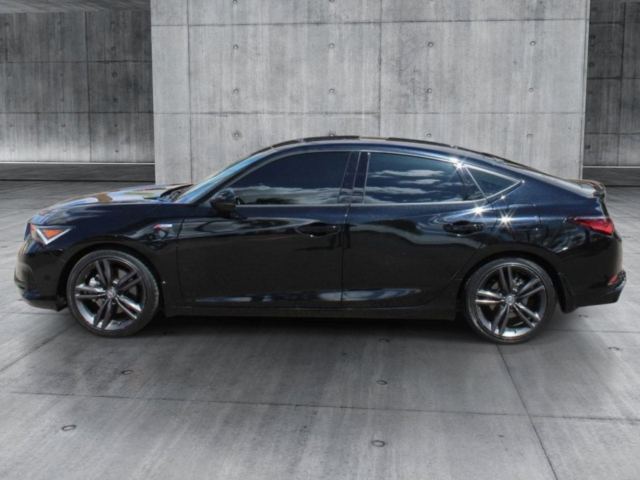 Used 2024 Majestic Black Pearl Acura A-Spec Tech Package image 2