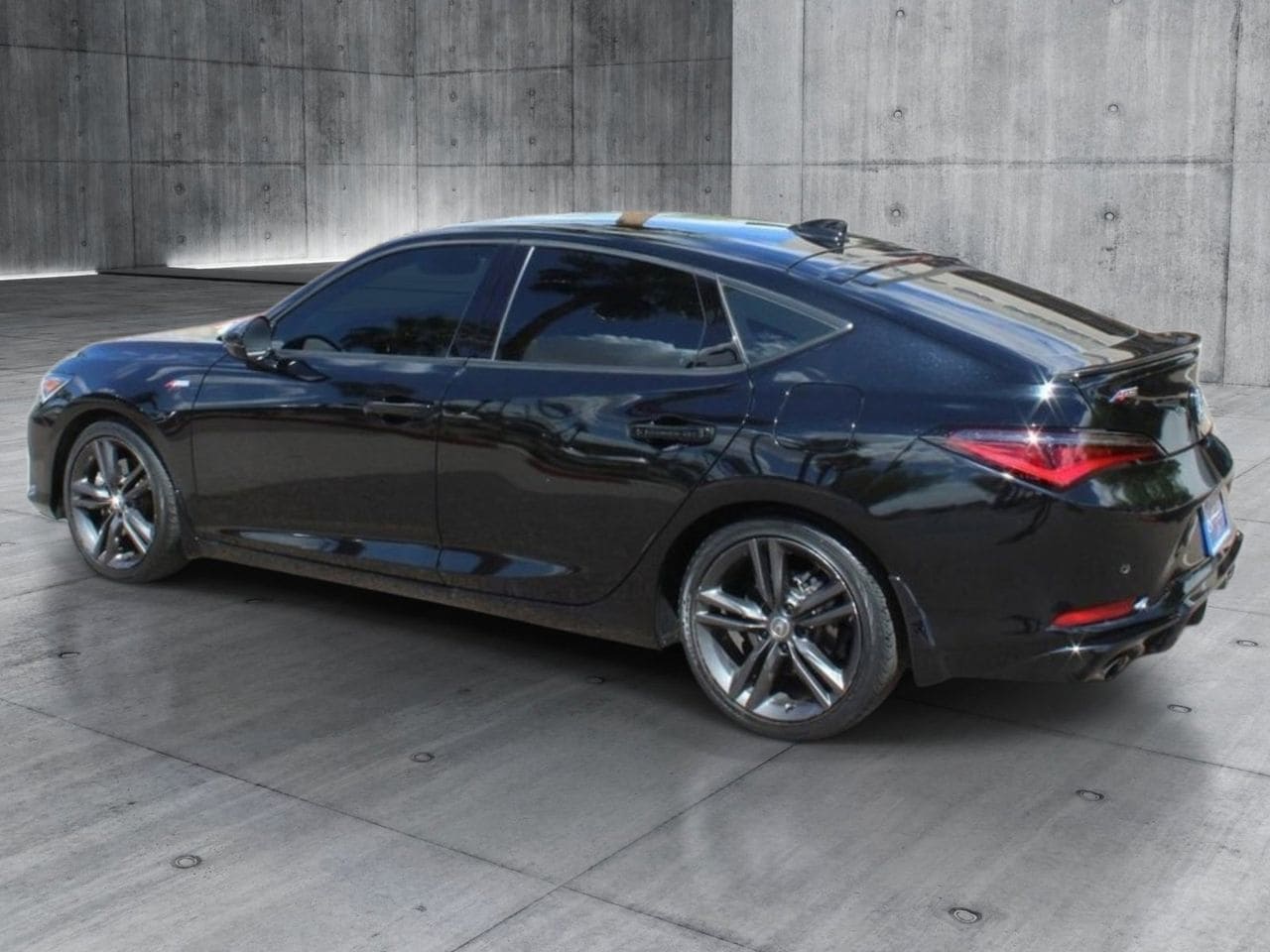 Used 2024 Majestic Black Pearl Acura A-Spec Tech Package image 3