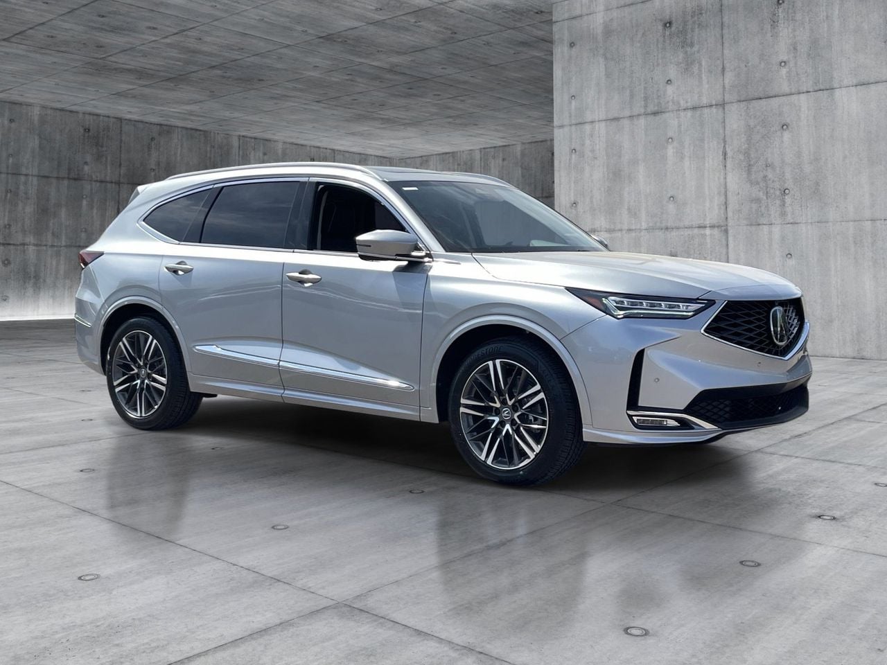 New 2026 Solar Silver Metallic Acura SH-AWD Advance Package image 8
