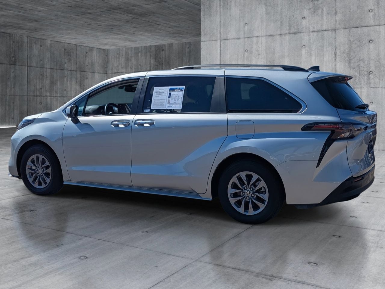 Used 2024 Celestial Silver Metallic Toyota XLE 8 Passenger image 3