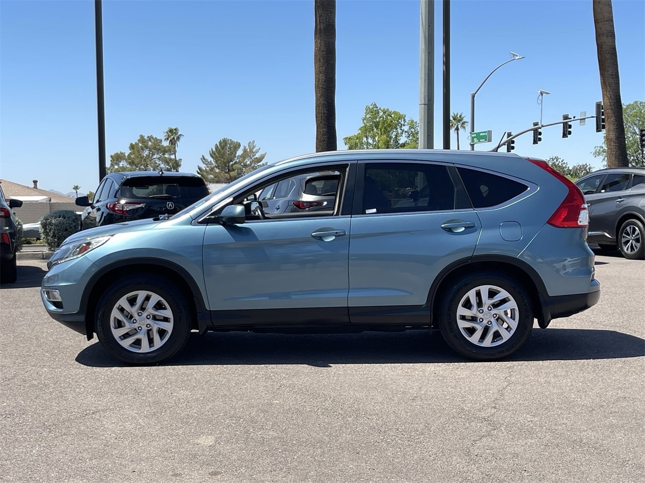 Used 2015 Honda CR-V EX-L with VIN 2HKRM3H71FH541035 for sale in Peoria, AZ