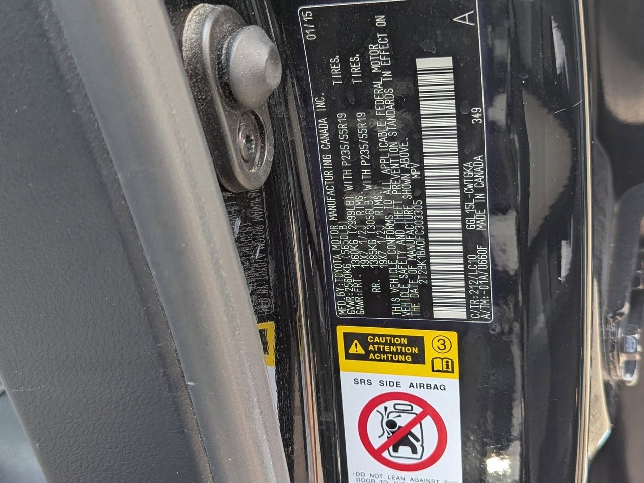 Used 2015 Obsidian Lexus 350 image 34