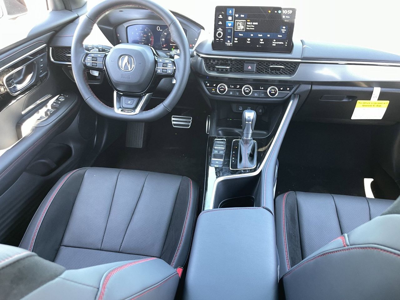 New 2026 Platinum White Pearl Acura A-Spec Advance Package image 12