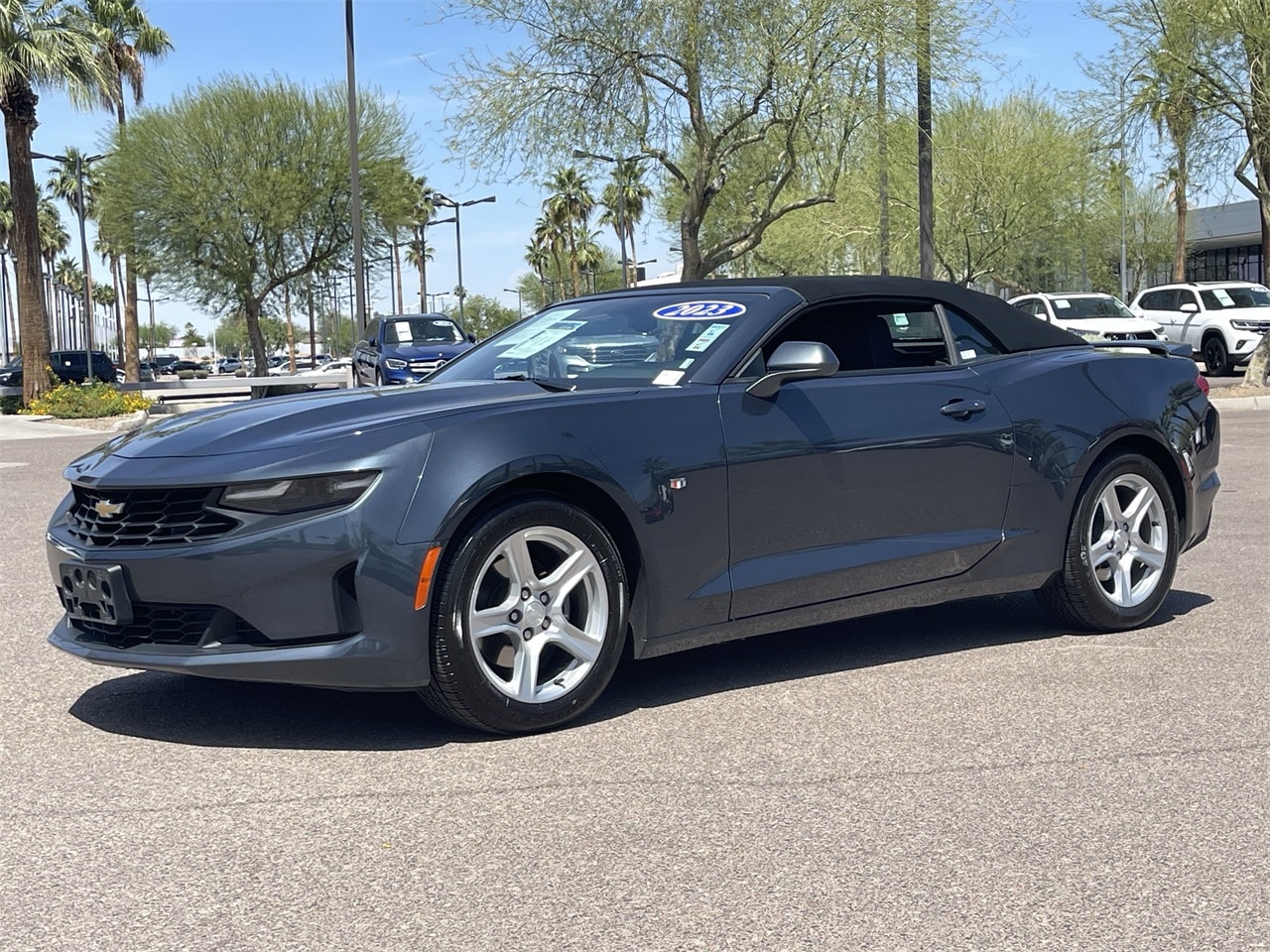 Used 2023 Chevrolet Camaro 1LT with VIN 1G1FB3DS5P0144826 for sale in Peoria, AZ