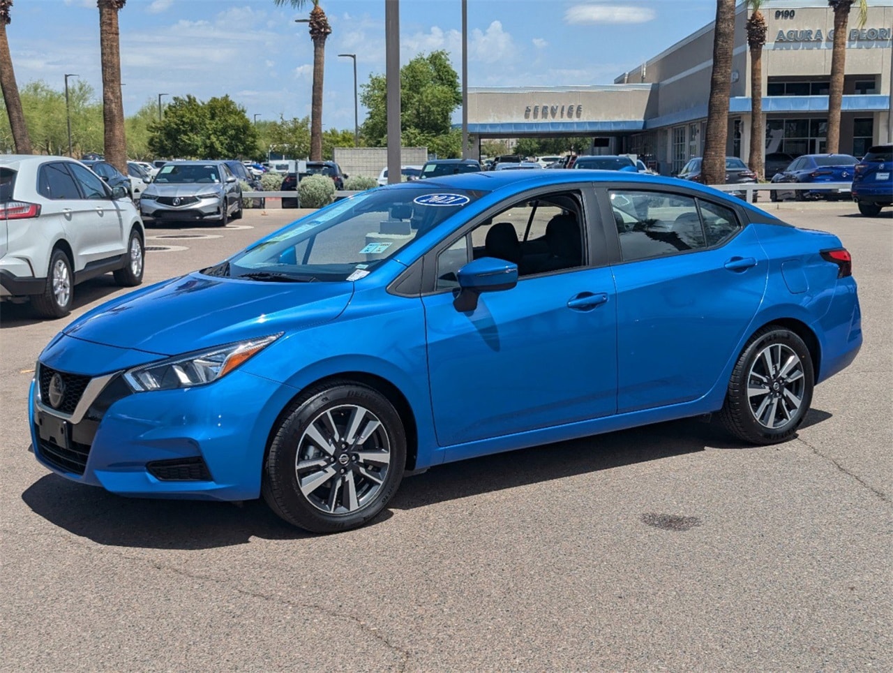 Used 2021 Nissan Versa Sedan SV with VIN 3N1CN8EV1ML839197 for sale in Peoria, AZ