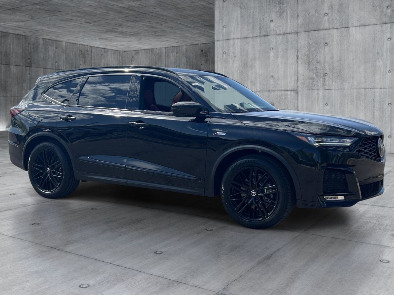 New 2026 Majestic Black Pearl Acura SH-AWD A-Spec Advance Package image 7