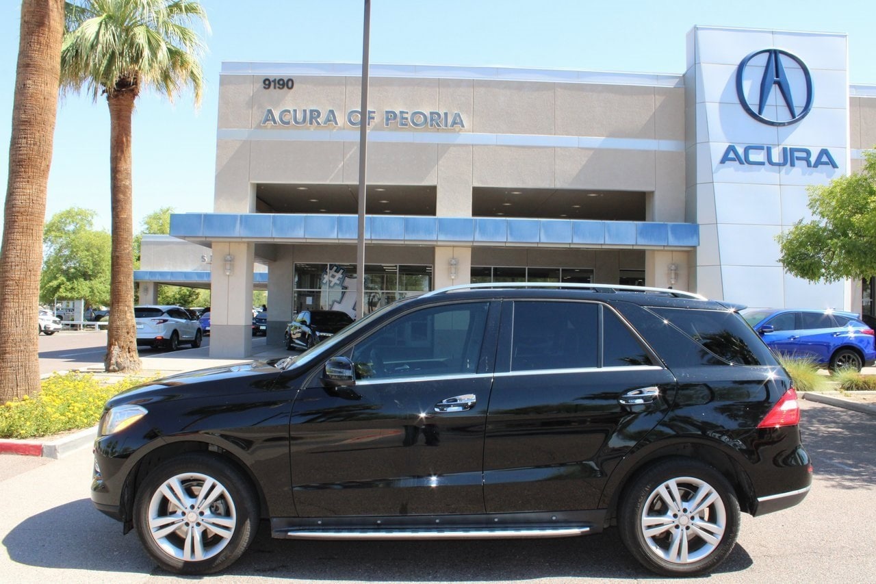 Used 2014 Mercedes-Benz M-Class ML350 with VIN 4JGDA5JB0EA373273 for sale in Peoria, AZ