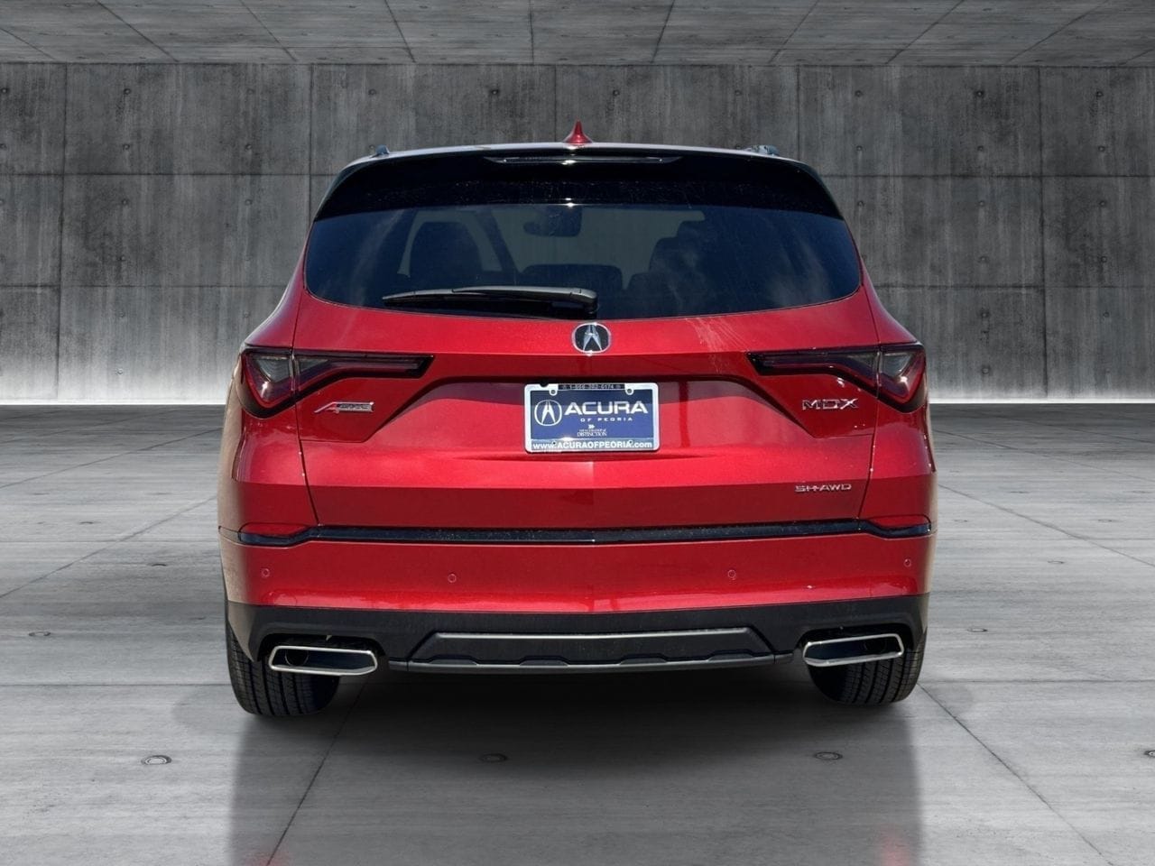 New 2026 Performance Red Pearl Acura SH-AWD A-Spec Advance Package image 4