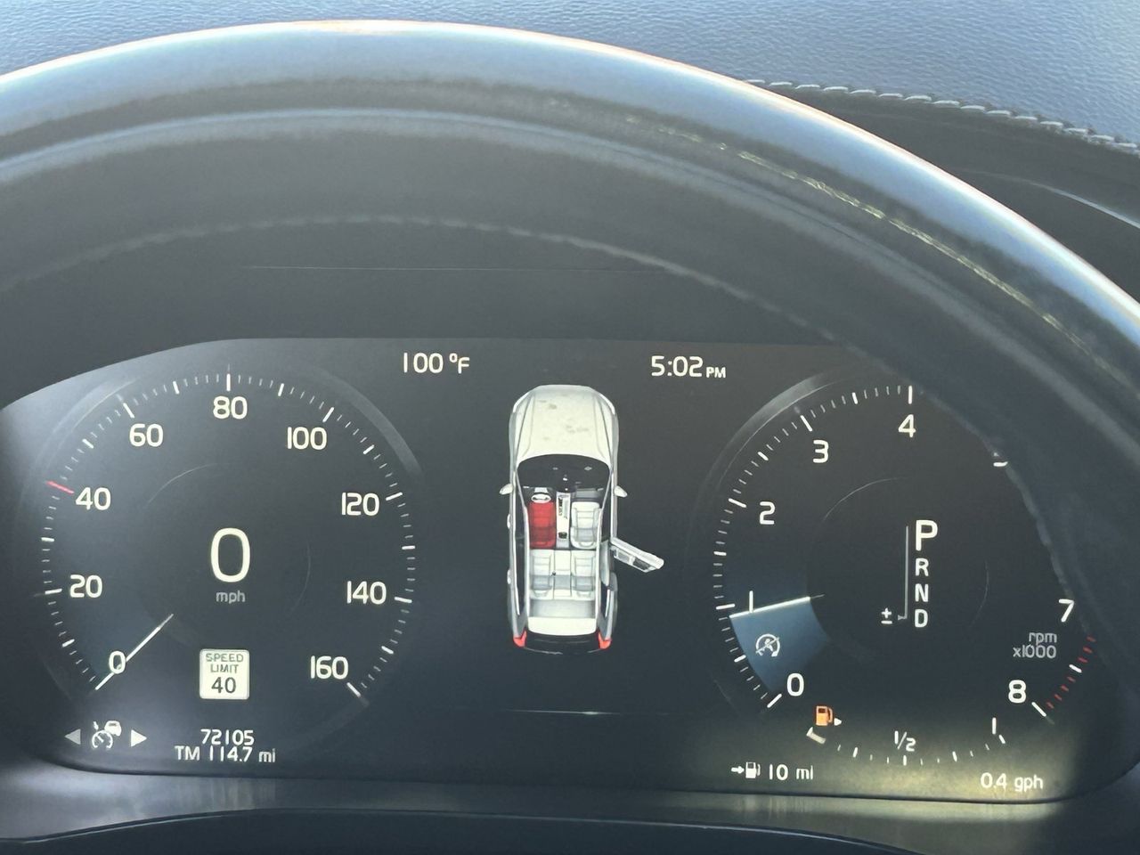 Used 2018 Pine Gray Metallic Volvo T6 Inscription image 28