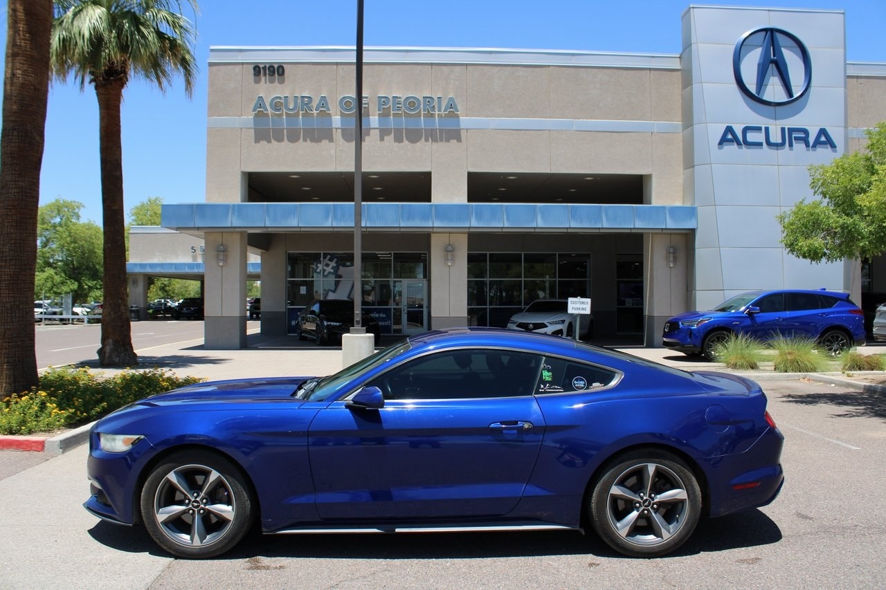 Used 2016 Ford Mustang V6 with VIN 1FA6P8AM1G5252767 for sale in Peoria, AZ