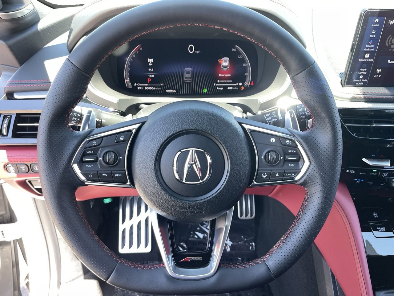 New 2026 Platinum White Pearl Acura SH-AWD A-Spec Advance Package image 30