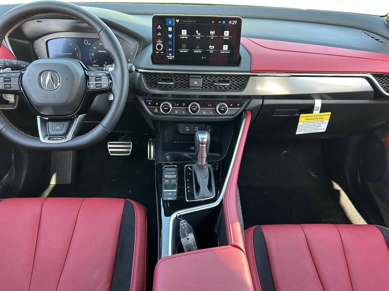 New 2026 Platinum White Pearl Acura A-Spec Advance Package image 16