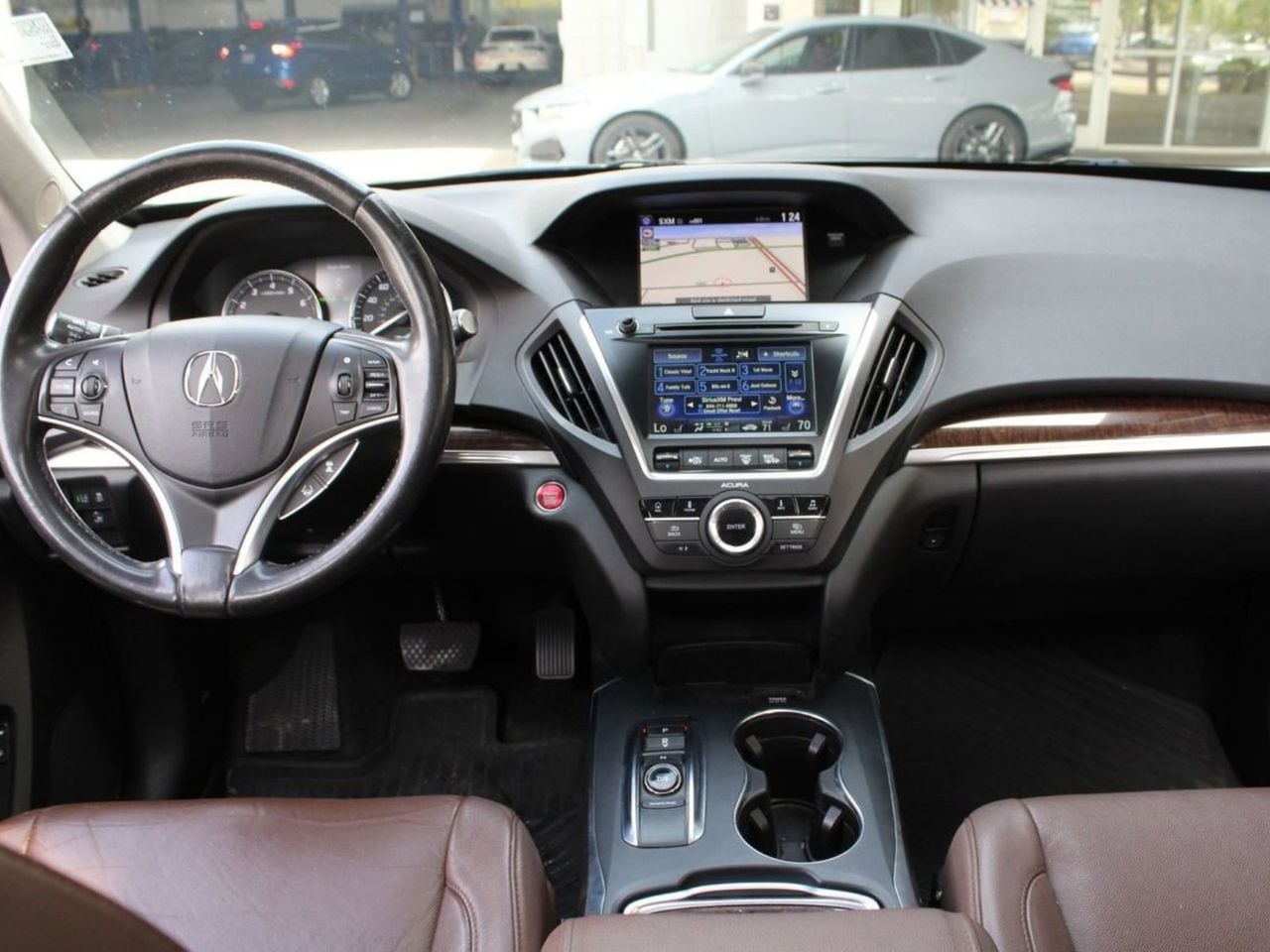 Used 2017 White Diamond Pearl Acura 3.5L w/Technology Package image 13