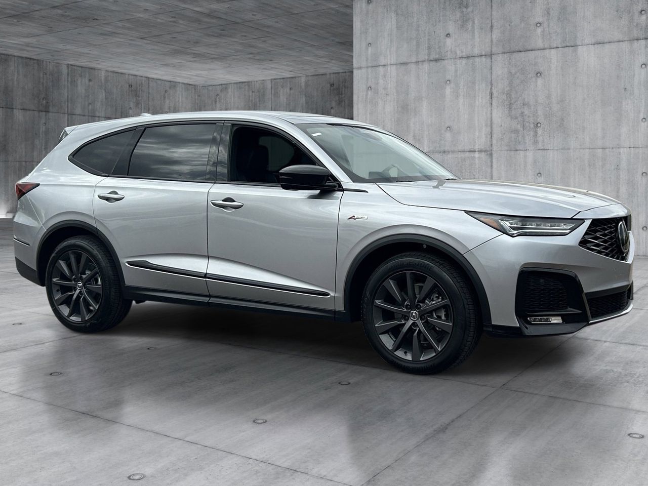 New 2026 Solar Silver Metallic Acura SH-AWD A-Spec Package image 7