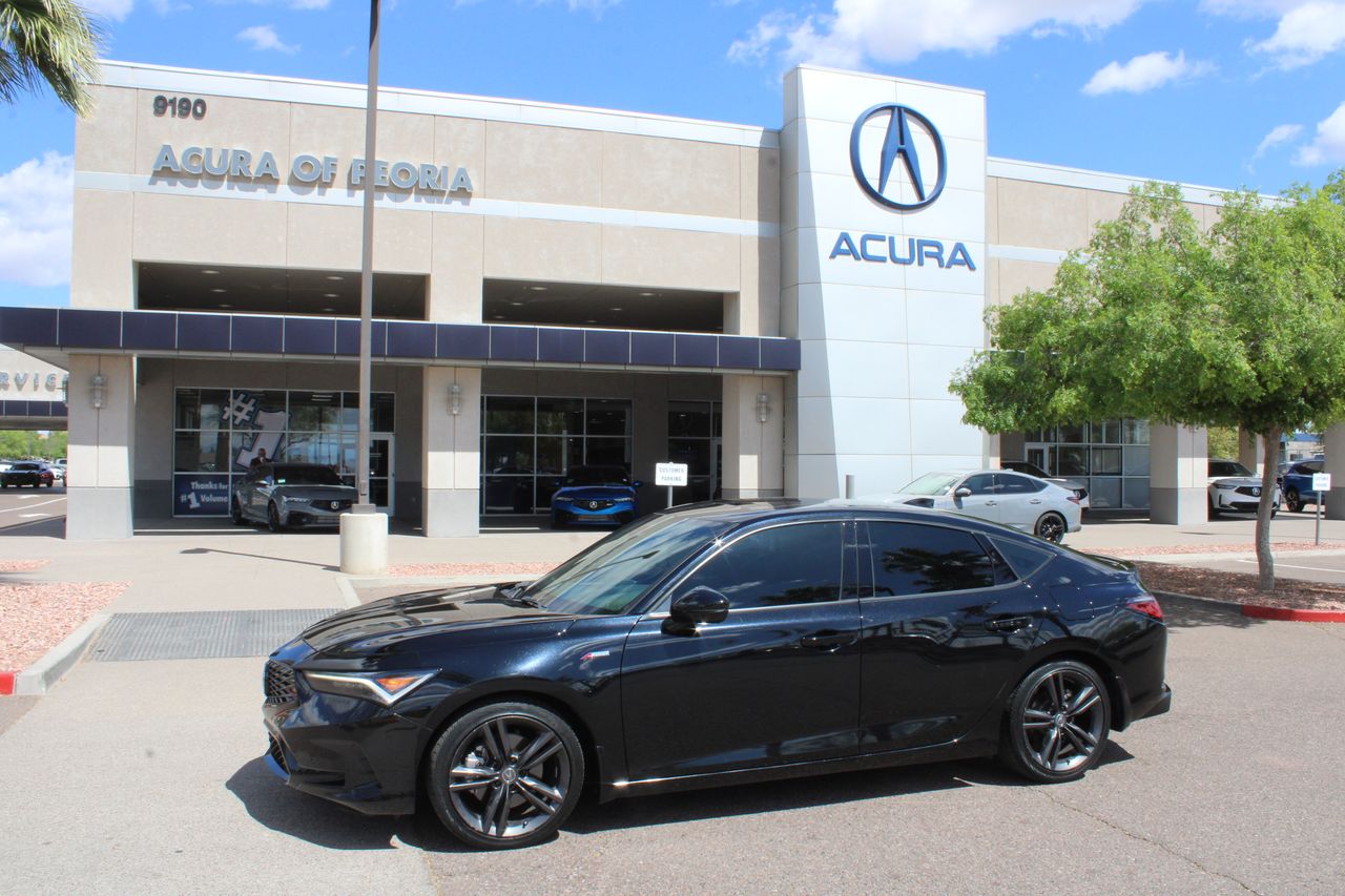 Majestic Black Pearl 2024 Acura Integra FWD with Technology and A-SPEC Package Sedan Front-Wheel Drive Continuously Variable Transmission